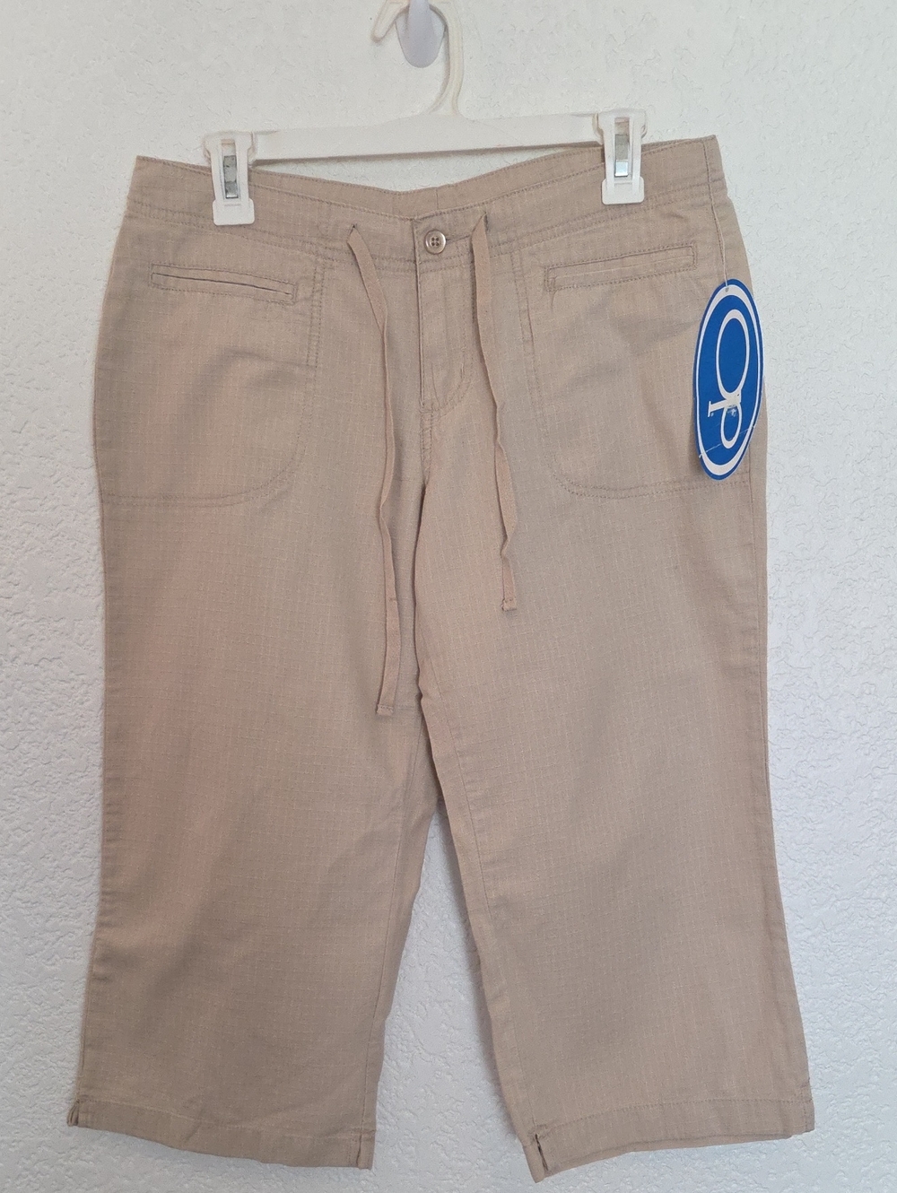 OP Tan Capris, Size 9